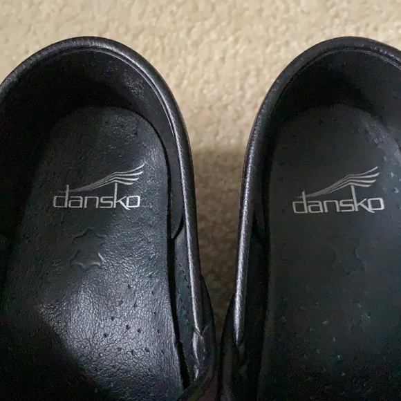 Dansko Clogs Metallic Purple Suede Size 36 - Picture 4 of 6